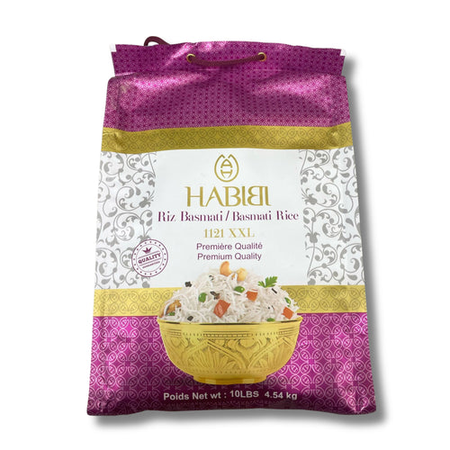 Habibi Basmati Rice 1121 10Lb